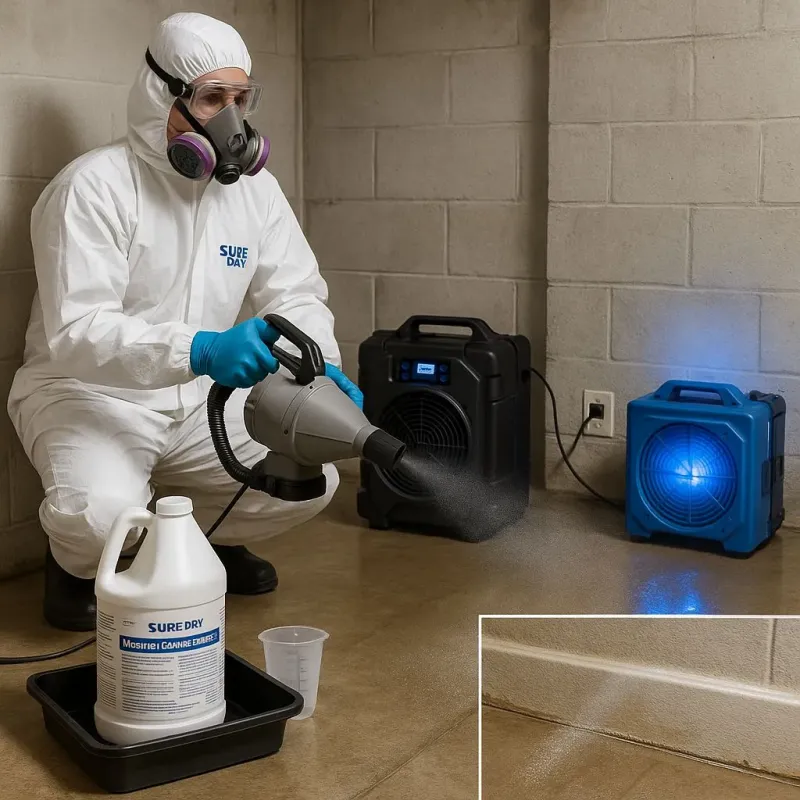 Sanitization and Odor Removal process in Brookfield, IL