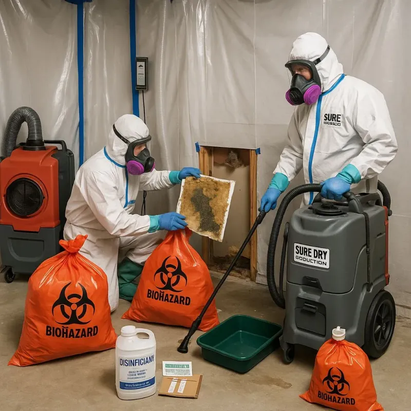 Contaminated Water Handling Protocols process in Brookfield, IL